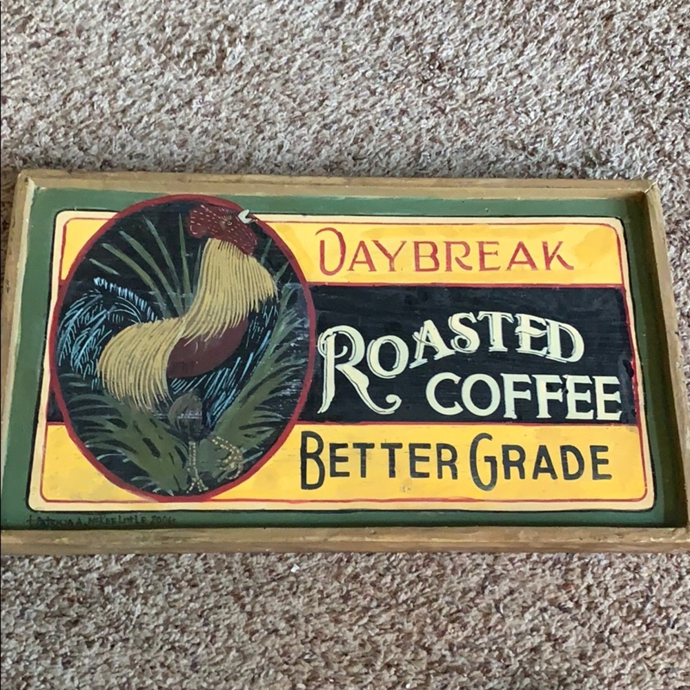 Patricia Pat Little Hand Painted Coffee - Signed